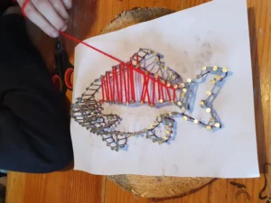 Warsztatownia Kulturka u stółka - StringArt