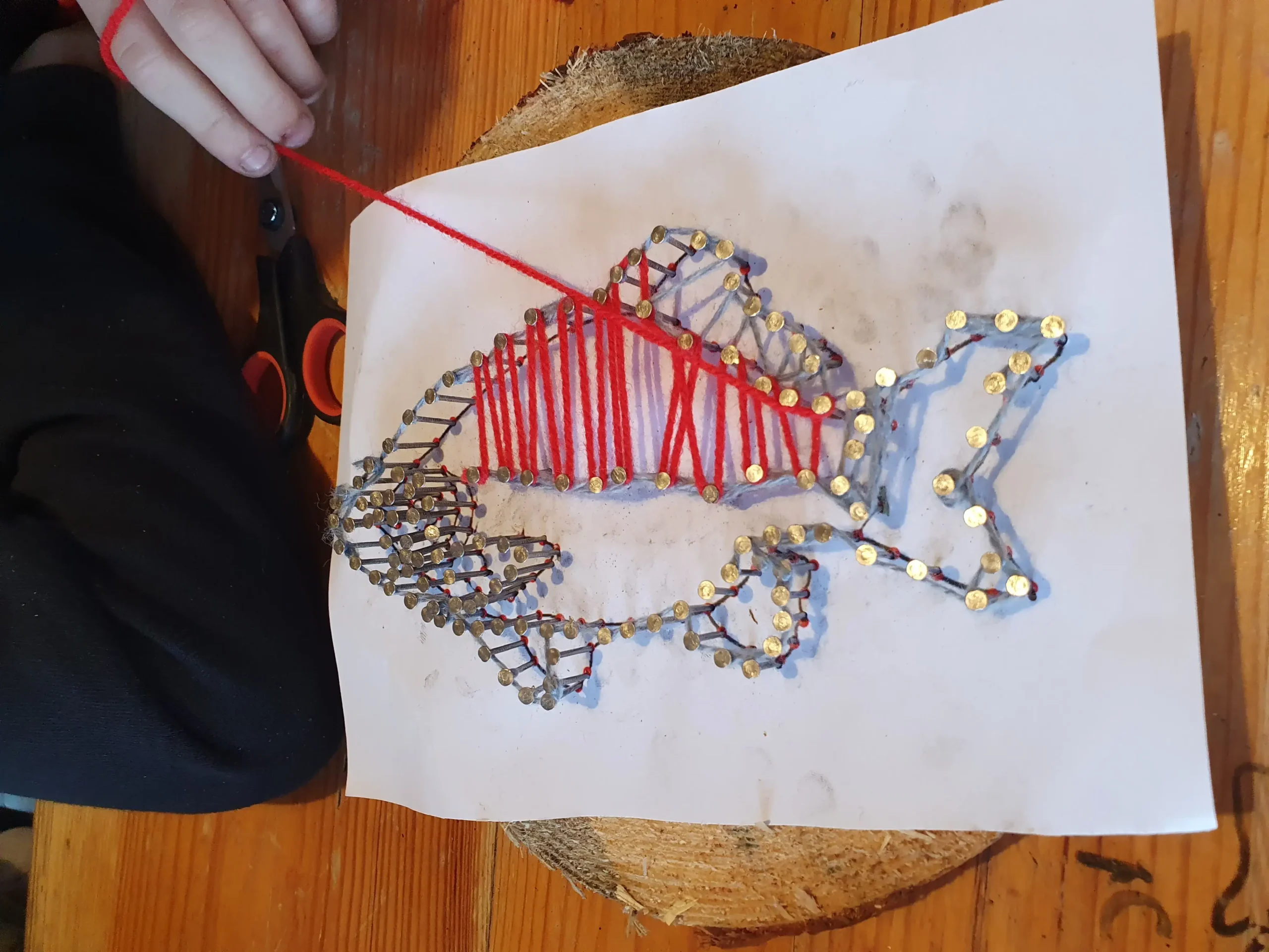 Warsztatownia Kulturka u stółka - StringArt