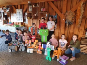 Warsztatownia Kulturka u stółka - Warsztaty Minecraft