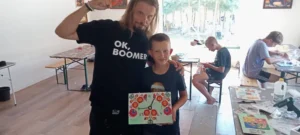 Warsztatownia Kulturka u stółka -zegary