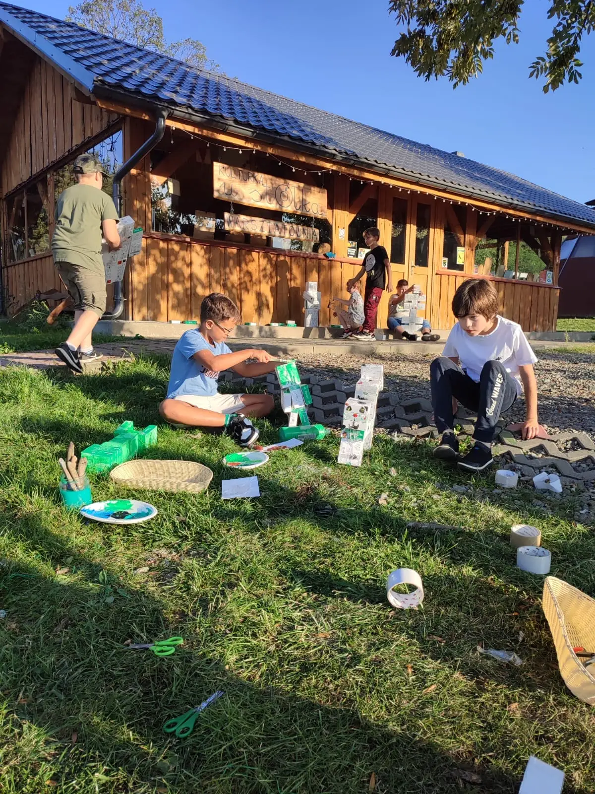 Warsztatownia Kulturka u stółka - Warsztaty Minecraft