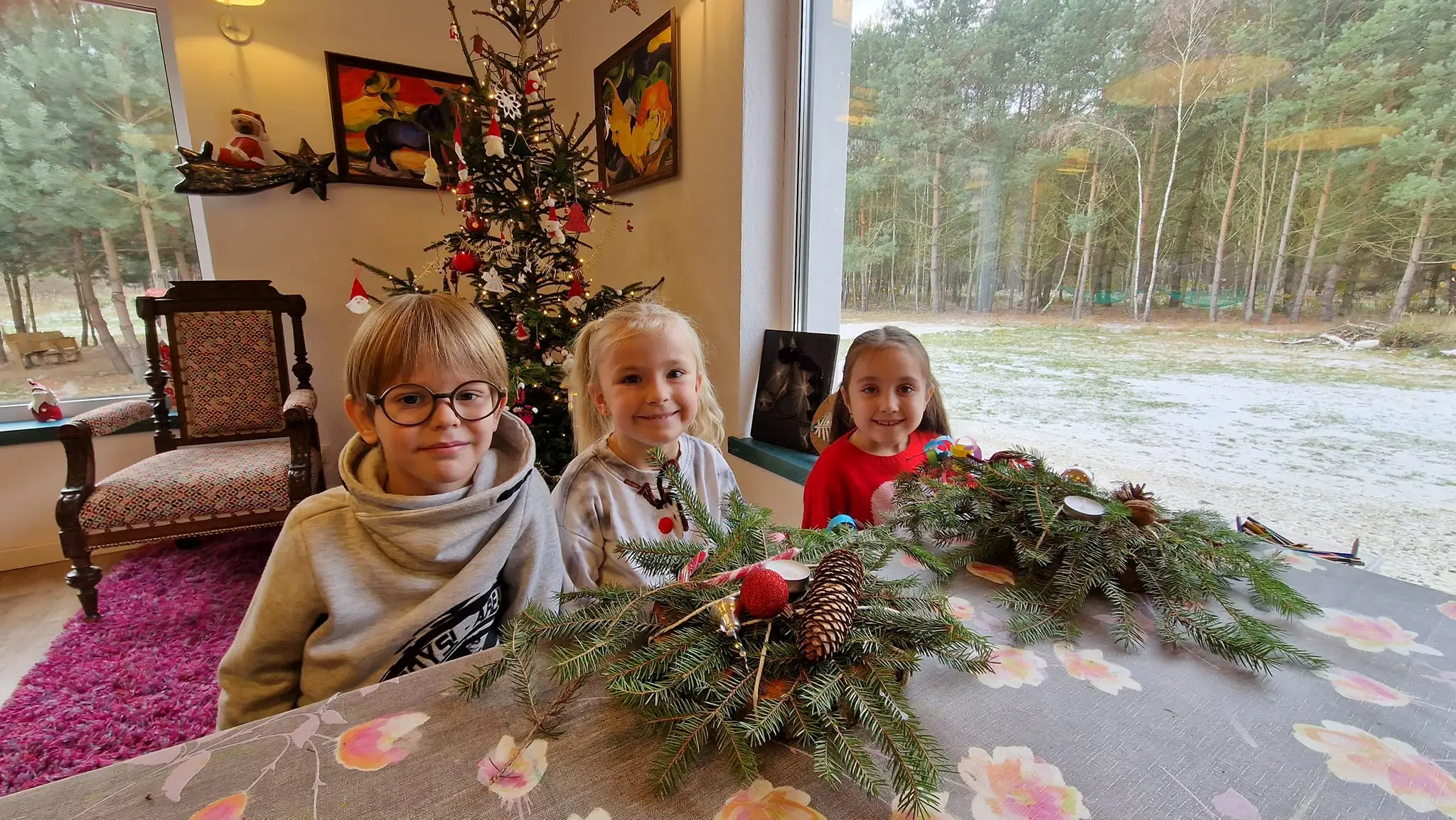 Warsztatownia Kulturka u stółka - Warsztaty tworzenia stroików świątecznych na stół