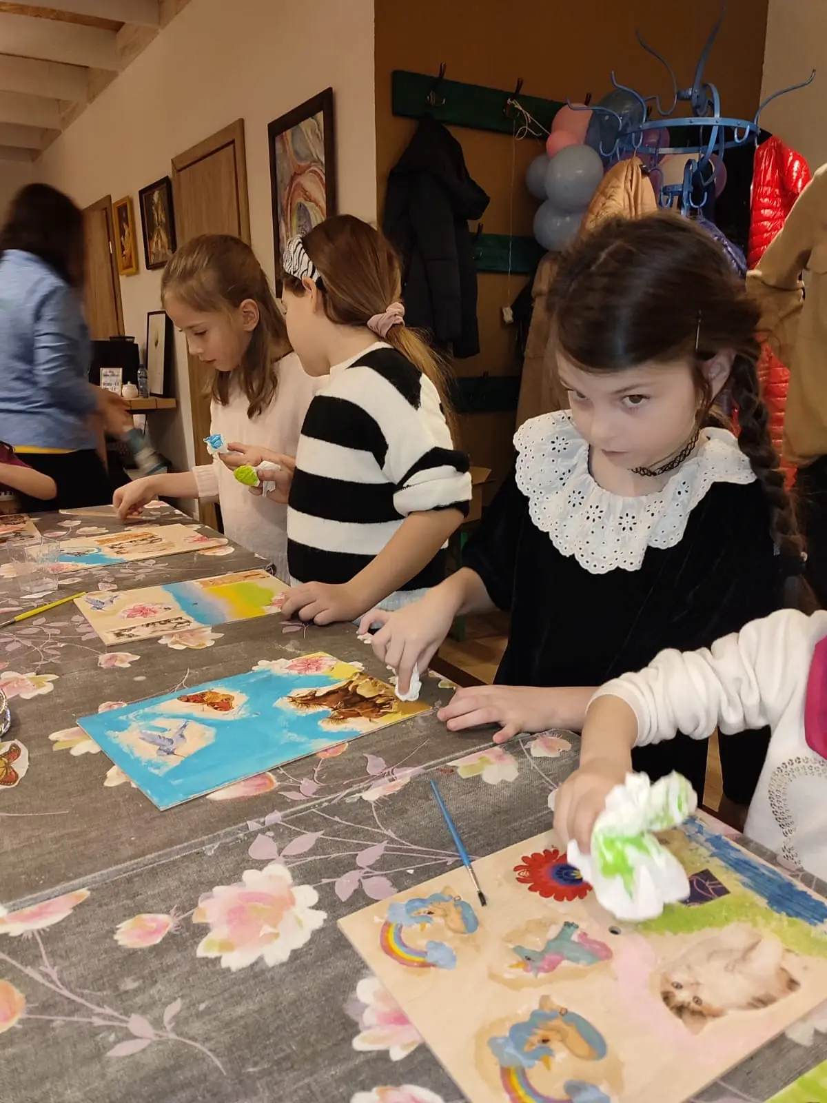 Warsztatownia Kulturka u stółka -zegary