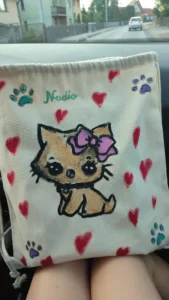 Malowane ekotorby -Warsztatownia Kulturka u stółka