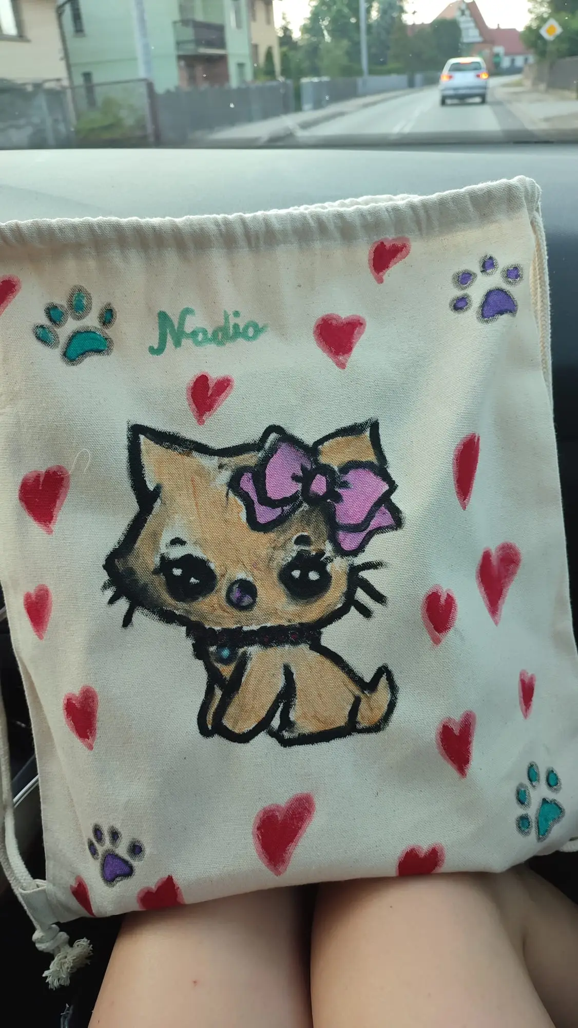 Malowane ekotorby -Warsztatownia Kulturka u stółka