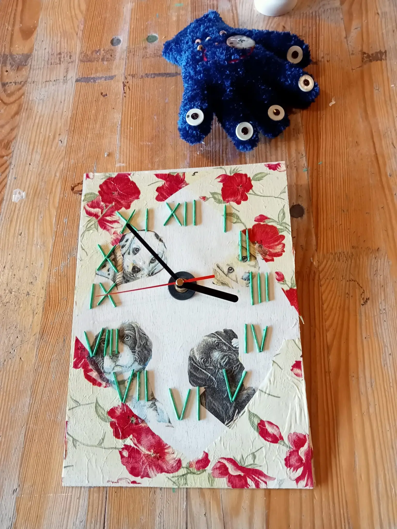 Warsztatownia Kulturka u stółka -zegary