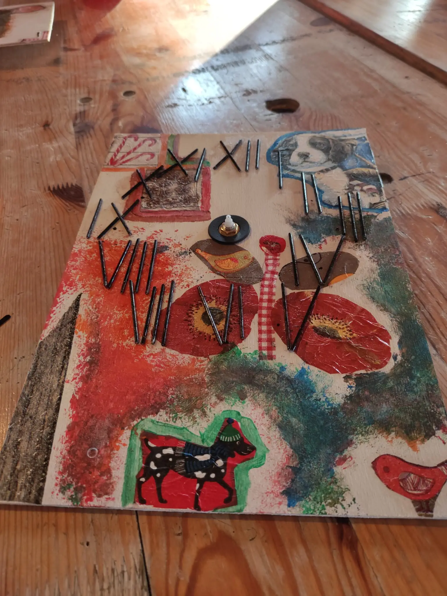 Warsztatownia Kulturka u stółka -zegary